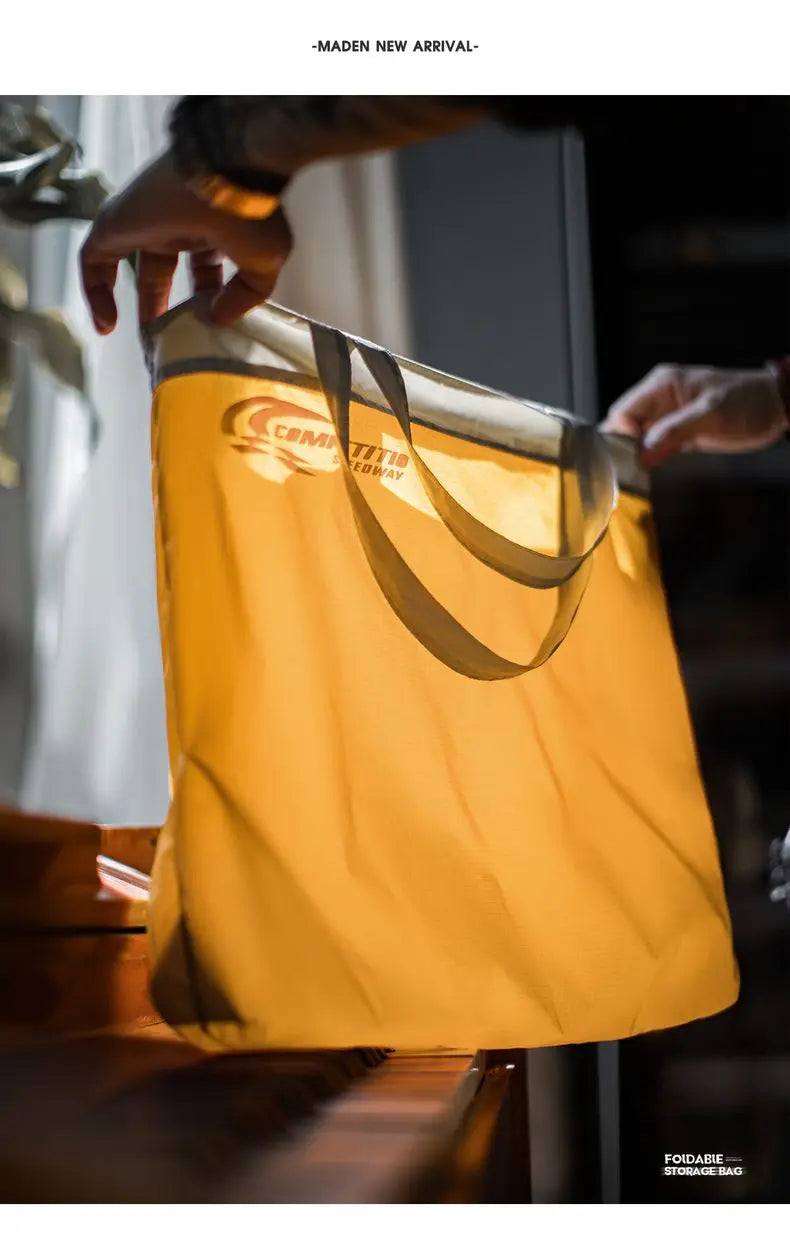 Large Capacity Waterproof Tote Bag | Ultra-Lightweight Travel Shopper
