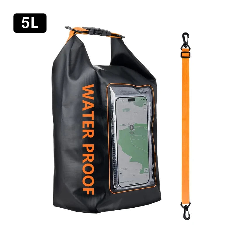 Outdoor Waterproof Dry Bag Backpack for Kayaking & Rafting