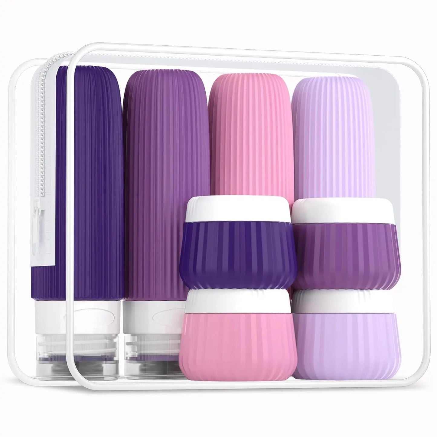 TSA-Approved Silicone Travel Bottles | Leak-Proof & BPA-Free