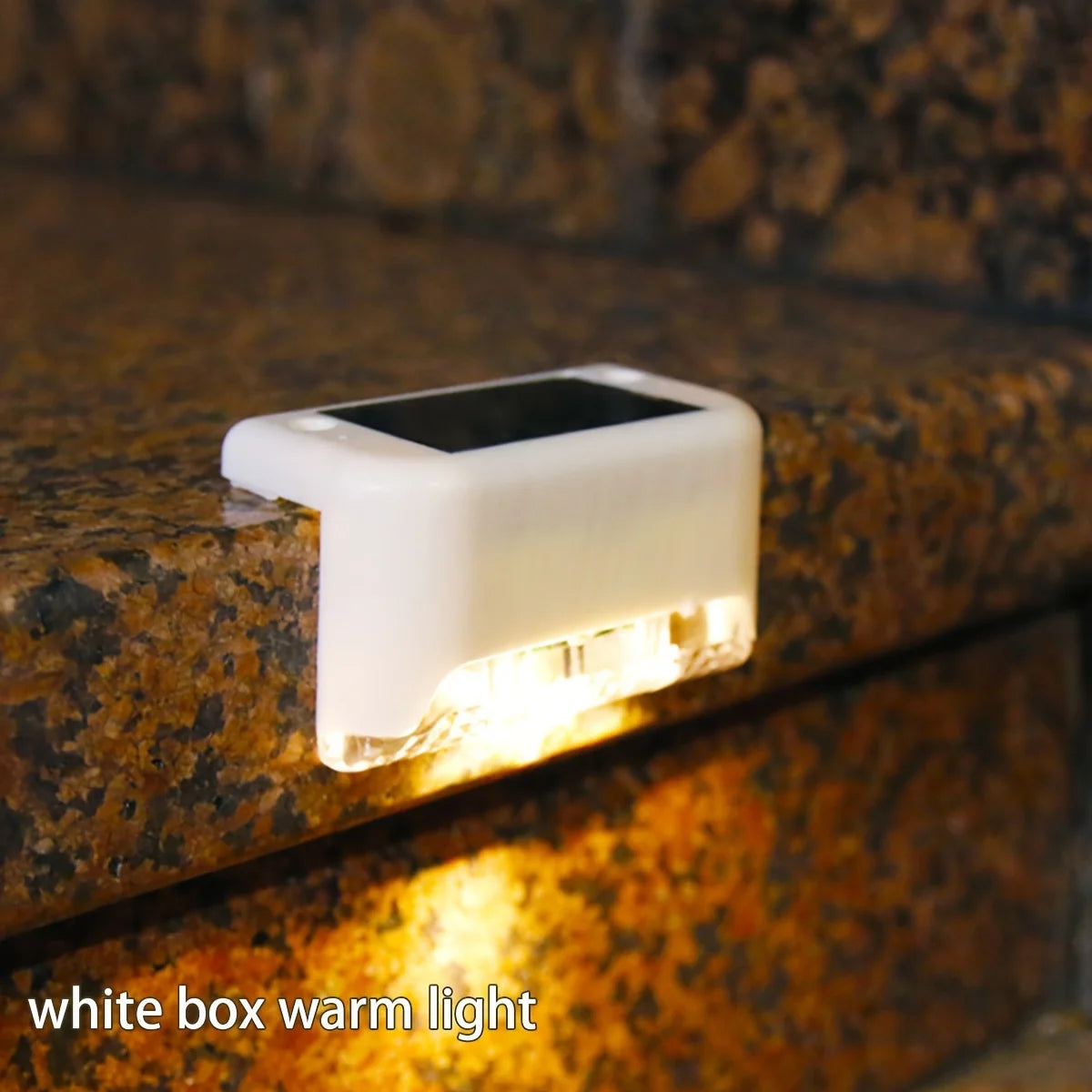 Solar Powered Deck Lights | Waterproof LED Step Lights