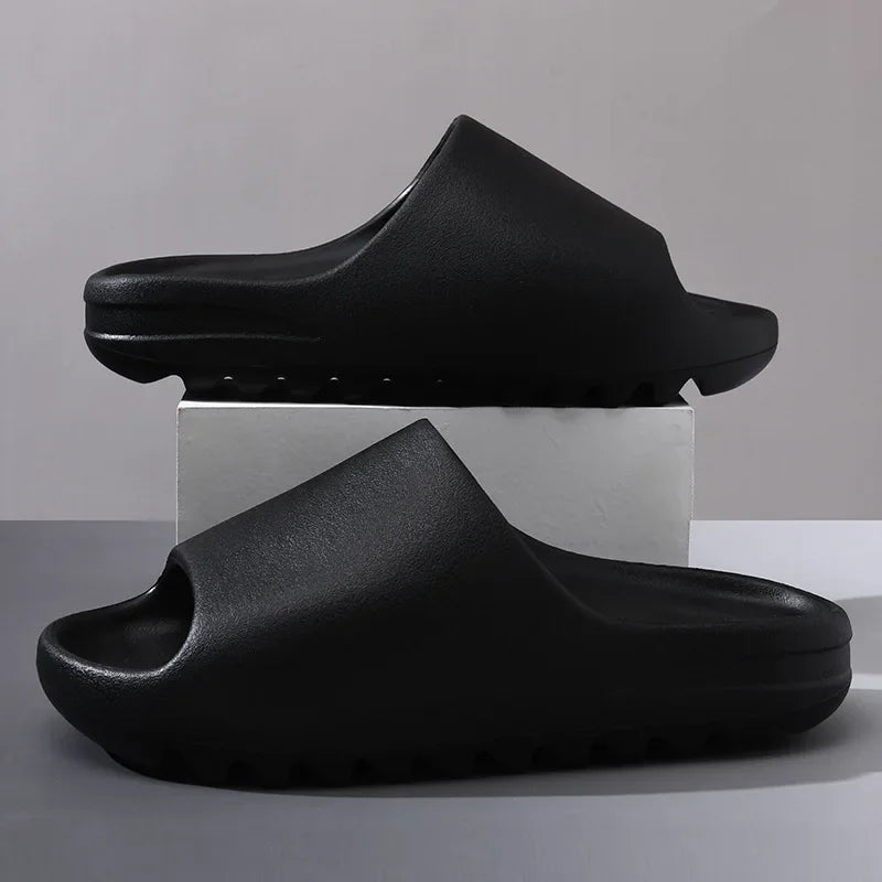 Cloud Thick-Soled Coconut Slippers | Soft Summer Beach Sandals