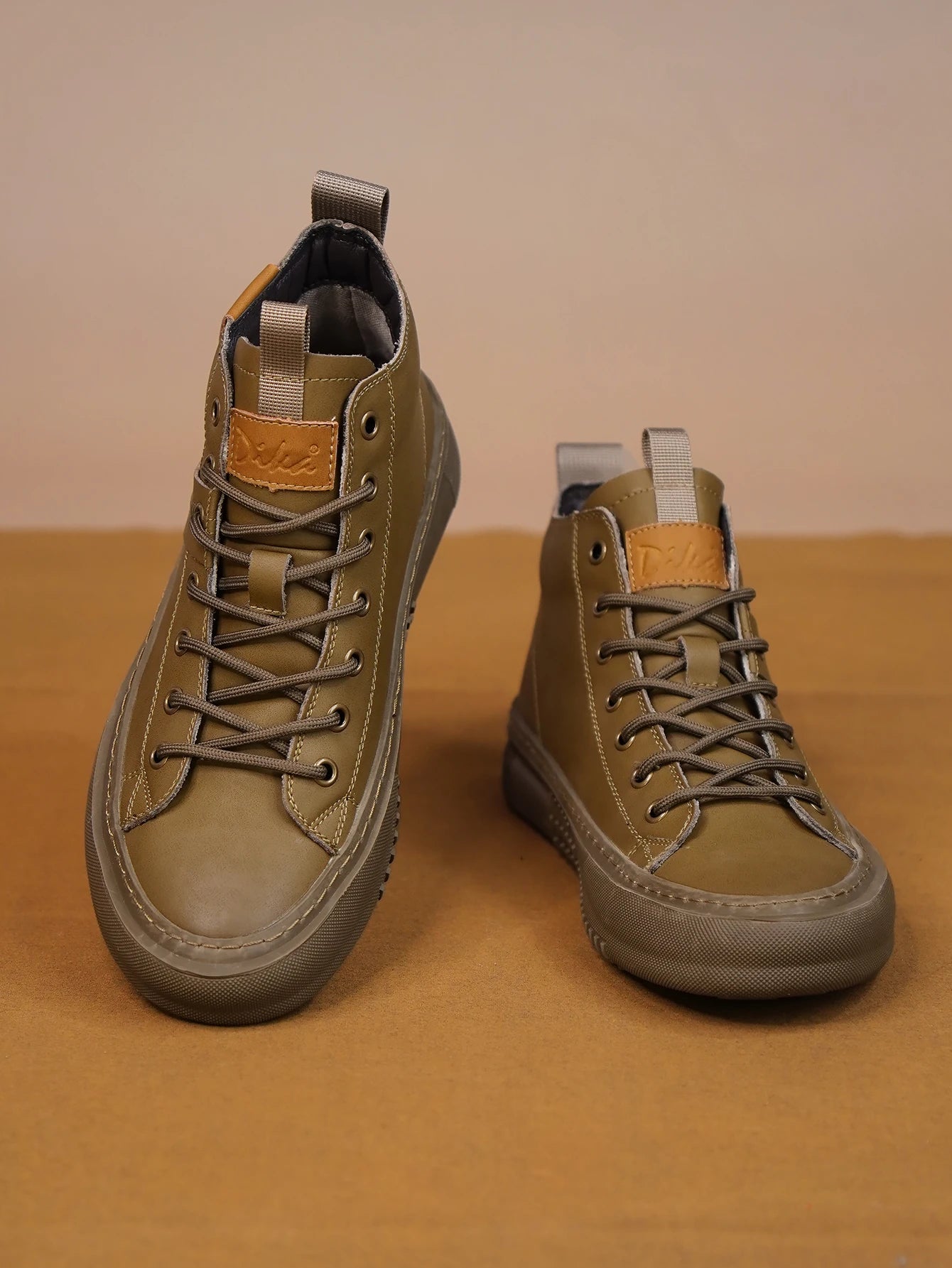 Men's High-Top Fashion Sneakers | Trendy Autumn & Winter Shoes