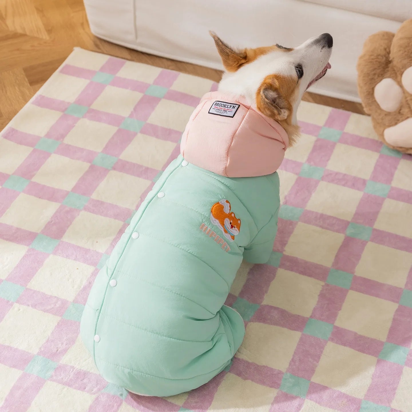 Thickened Pet Down Jacket for Medium Dogs | Warm Winter Apparel