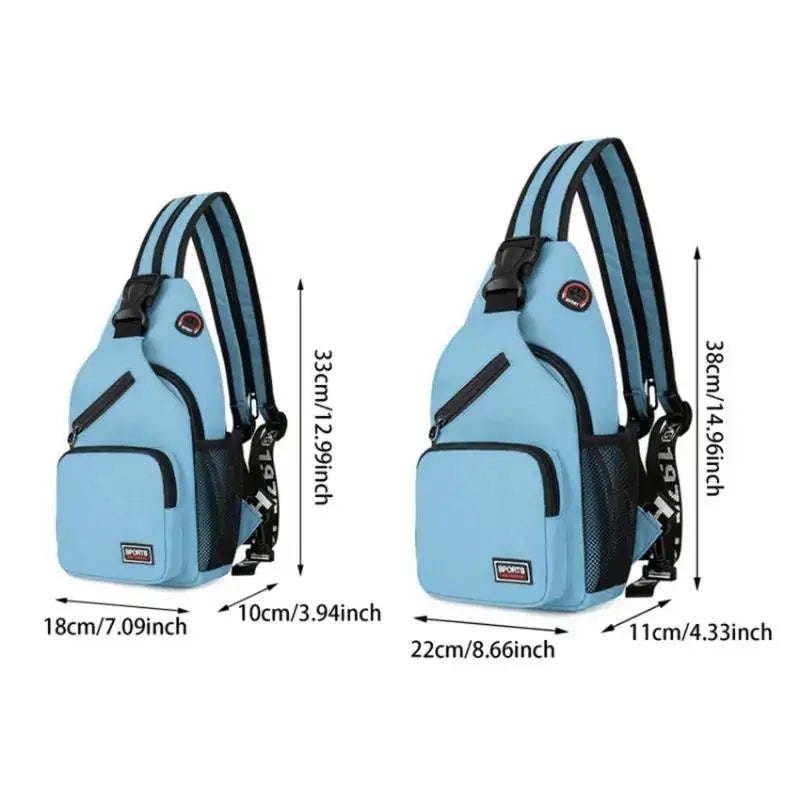 Adjustable Women's Chest Bag | Versatile Small Sports Backpack