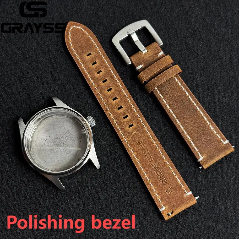 Retro Pilot Little Prince Watch Case | Stainless Steel, Sapphire Glass
