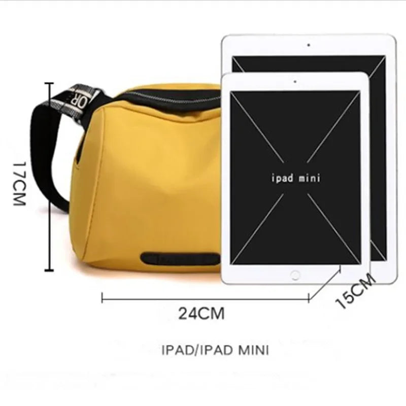 Trendy Nylon Crossbody Bag | Stylish Casual Shoulder Purse