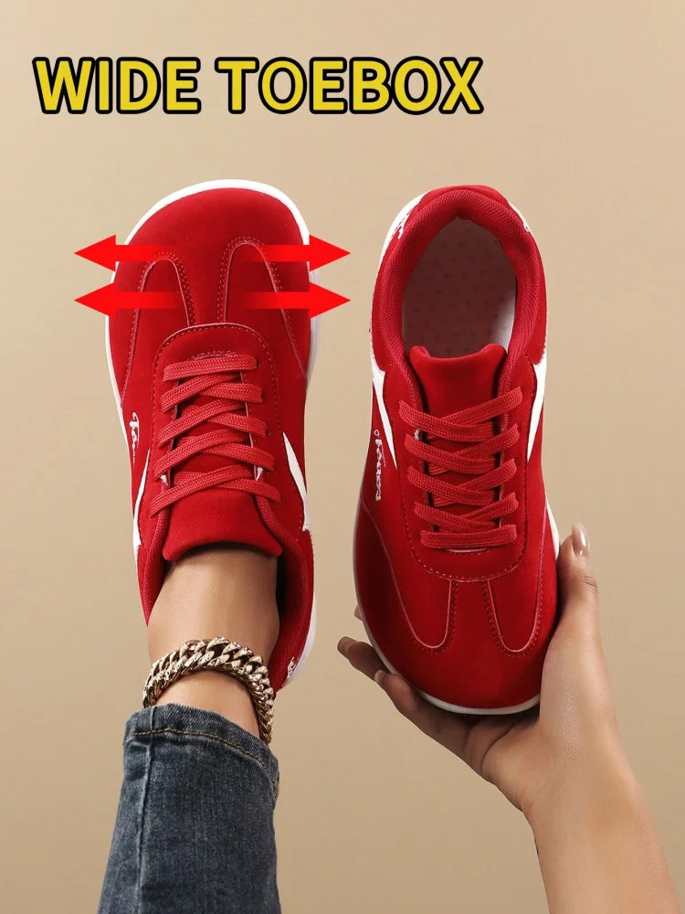 Unisex Breathable Wider Shoes | Lightweight Walking Sneakers