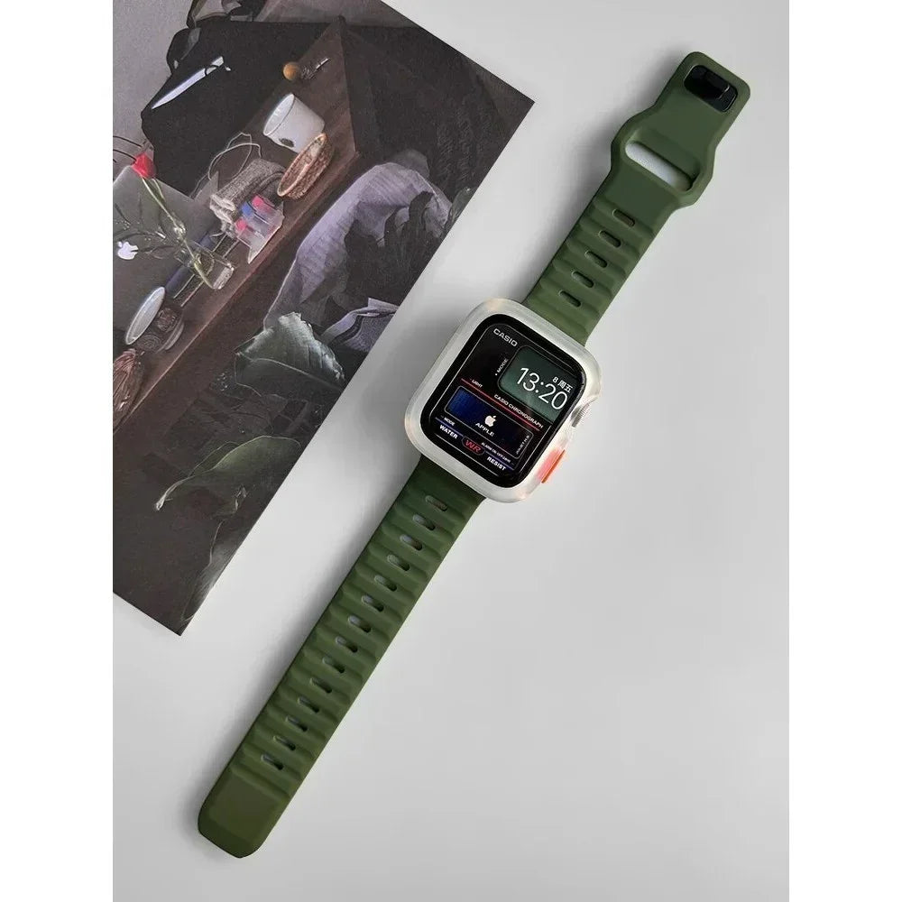 Silicone Case and Strap for Smart Watches | Comfortable & Durable