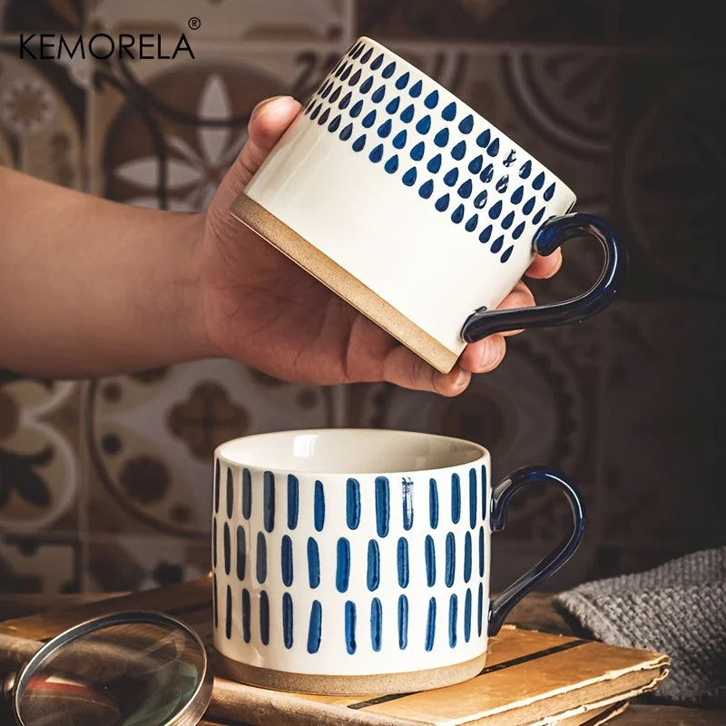 Japanese Ceramic Coffee Mug | Elegant Breakfast Drinkware