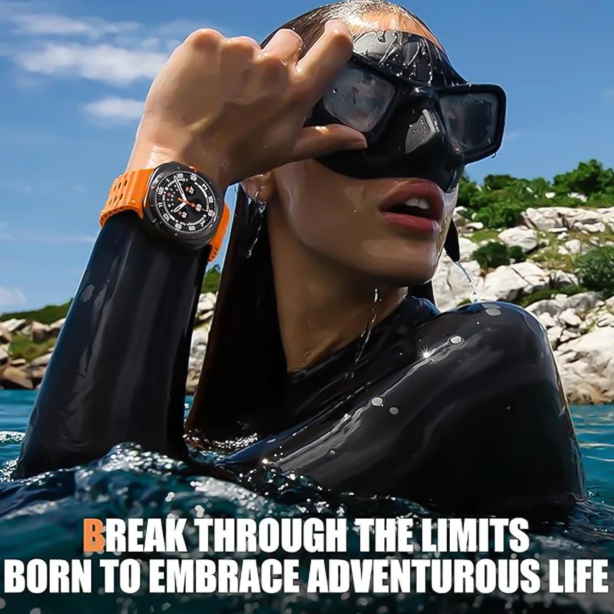 Luminous Ocean Strap for Smartwatch | Sport Silicone Band