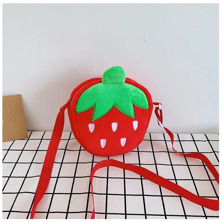 Cute Plush Baby Girls Coin Purse Handbags | Adorable Winter Bags