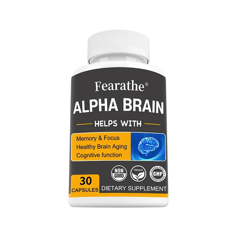 Nootropic Brain Supplement for Memory & Mental Clarity