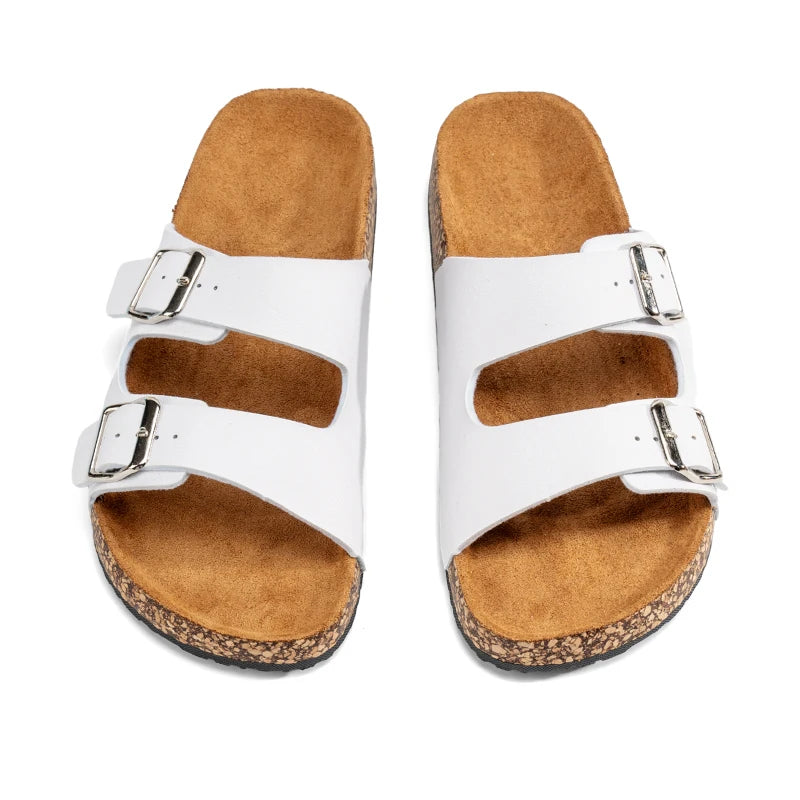 Comfortable Unisex Summer Cork Slippers for Outdoor Use