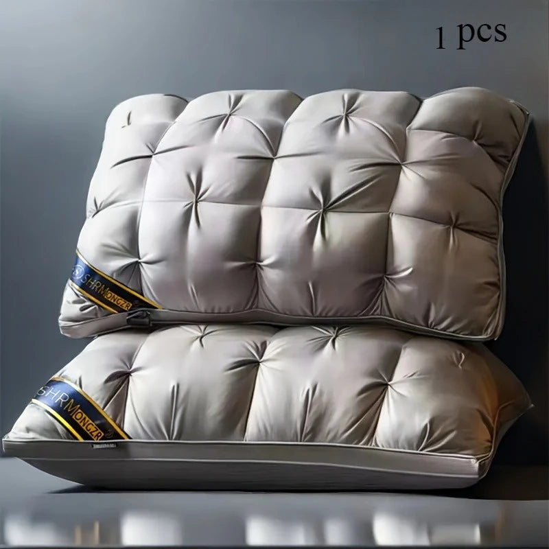 Comfortable Cervical Pillow | Elegant Twisted Flower Design