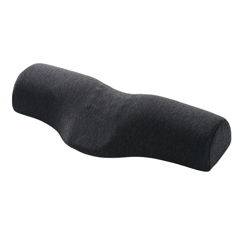 Cylindrical Memory Foam Cervical Neck Pillow Stiff Neck Pain Relief Bolster Pillow for Sleeping & Travel Back Sleepers Support