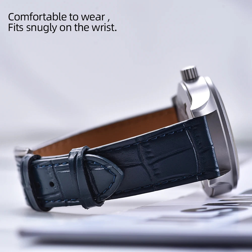 Quality Leather Watch Bands | Universal Slub Pattern Straps