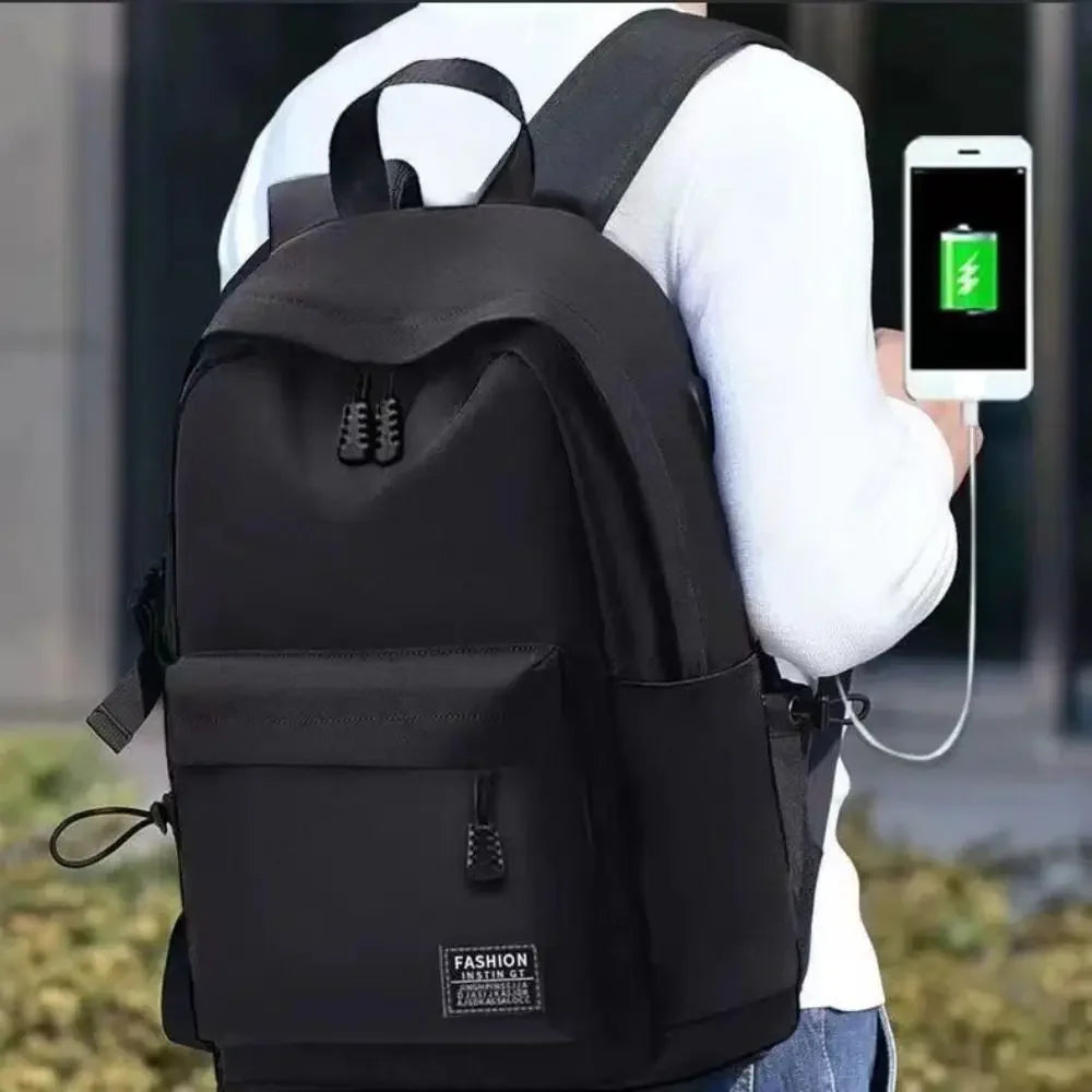 Fashionable Large Capacity Student Backpack | Washable Travel Bag