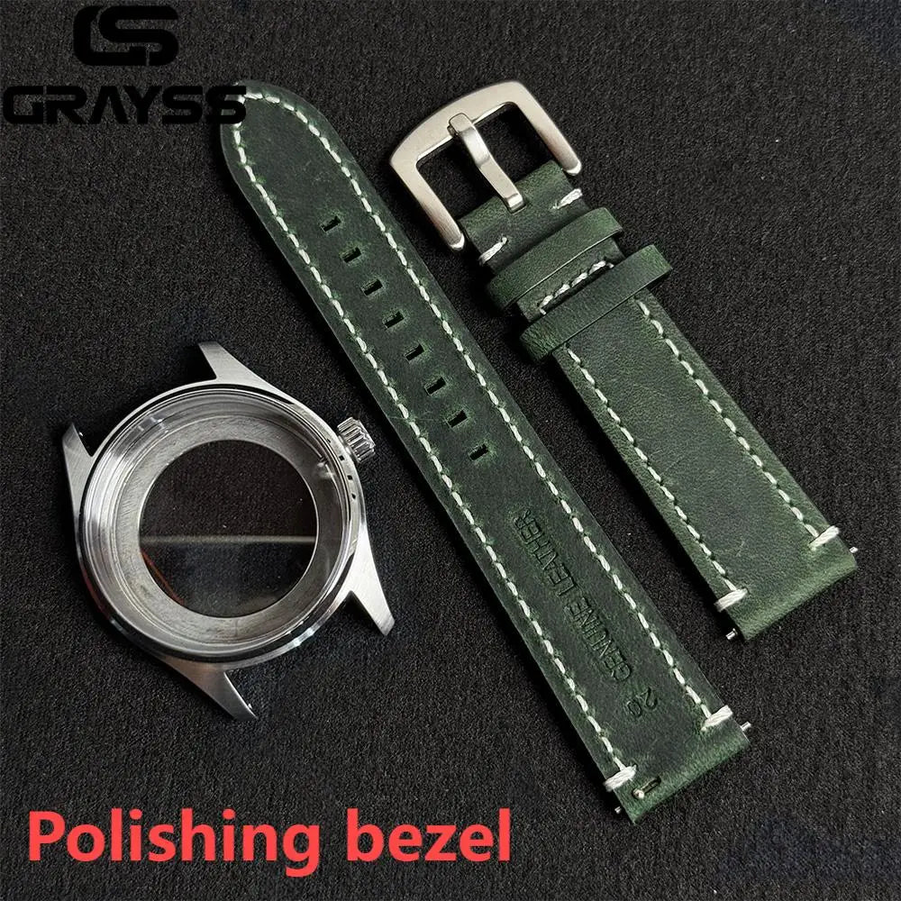 Retro Pilot Little Prince Watch Case | Stainless Steel, Sapphire Glass