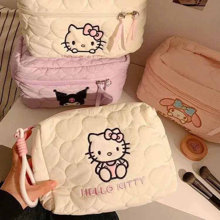 Kawaii Makeup Storage Bag | Large Capacity Cosmetic Organizer