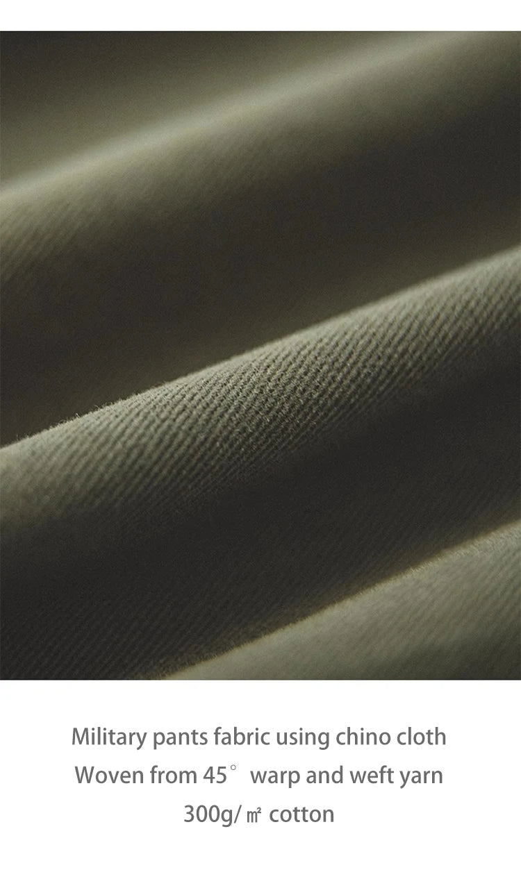 Men's Vintage Cargo Pants | All-Season Cotton Tapered Trousers 2026