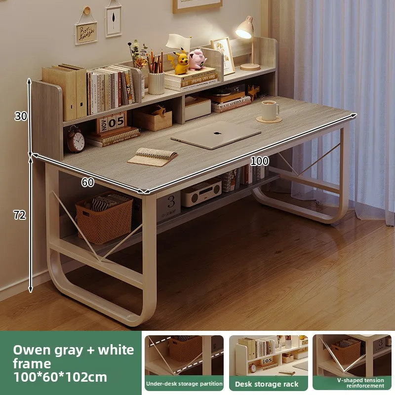 Simple and Stylish Desktop Computer Desk for Home Office