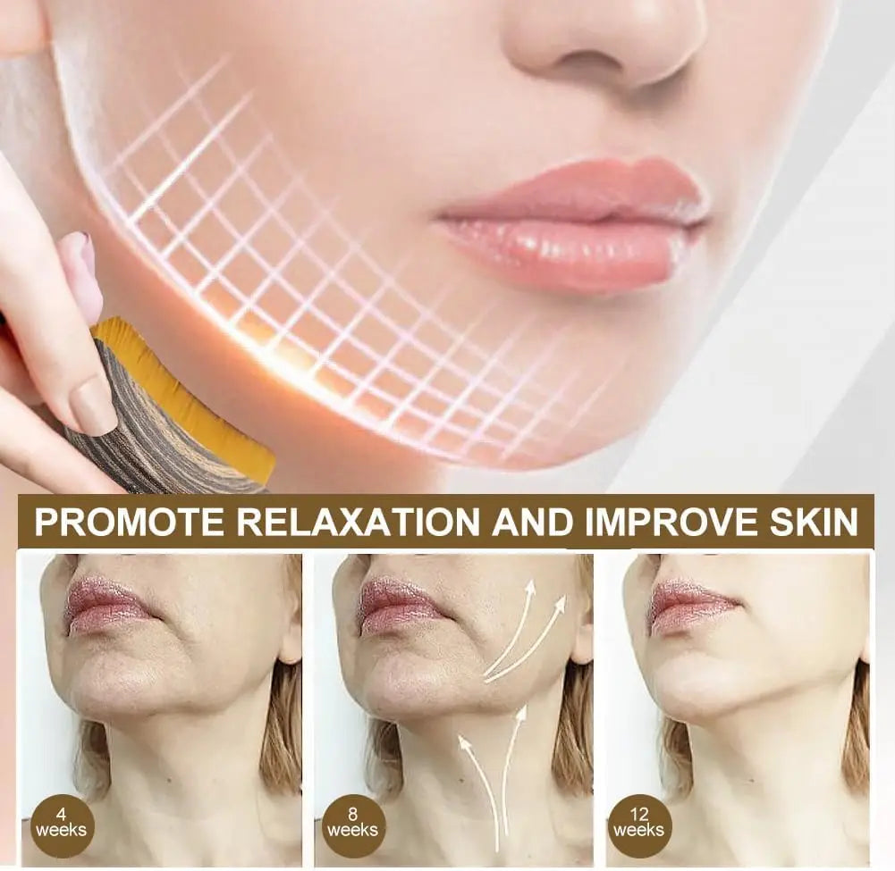 Lymphatic Contour Face Brush | Stress-Relief Tool for Radiance