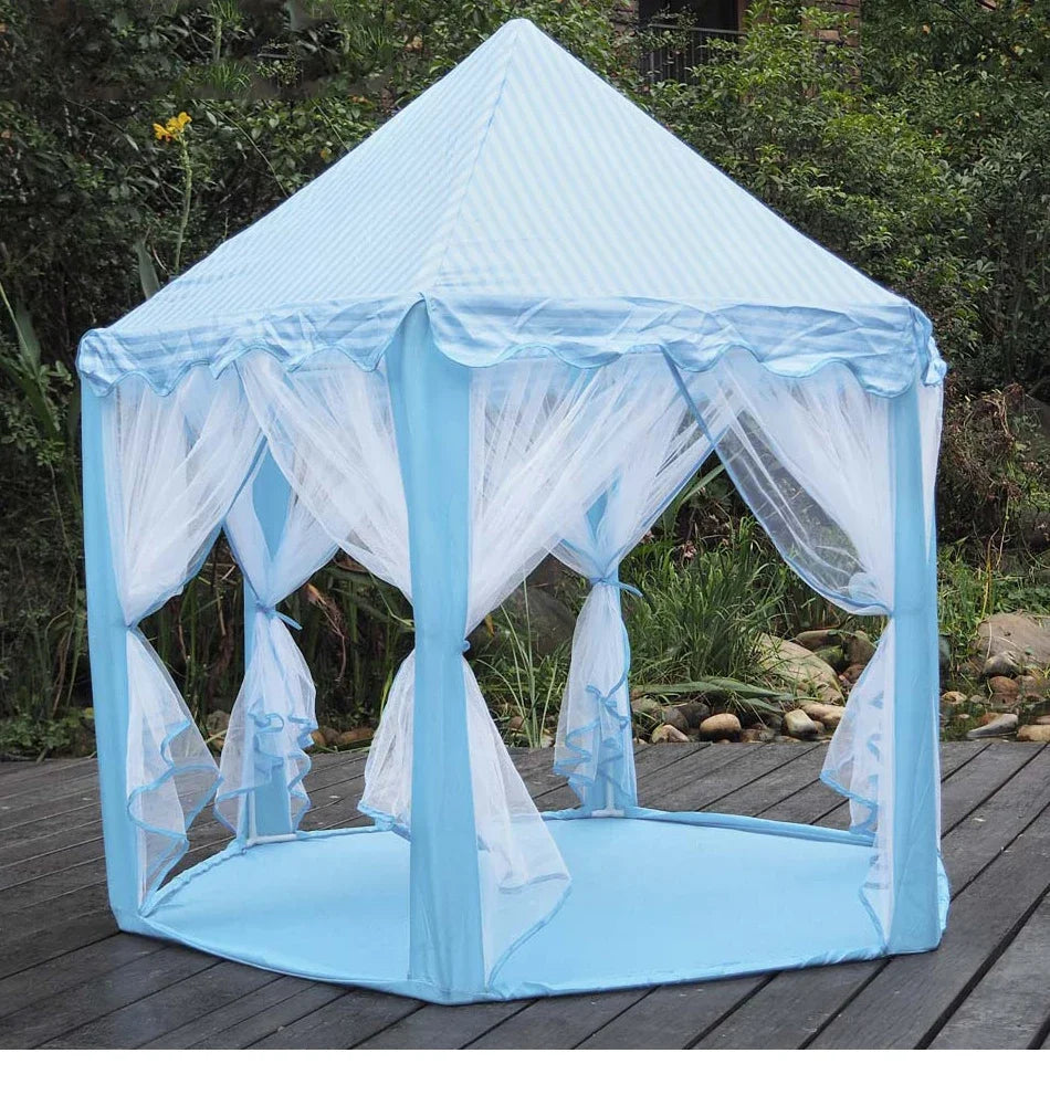 Portable Kids Toy Tipi Tent | Charming Pink Playhouse for Girls