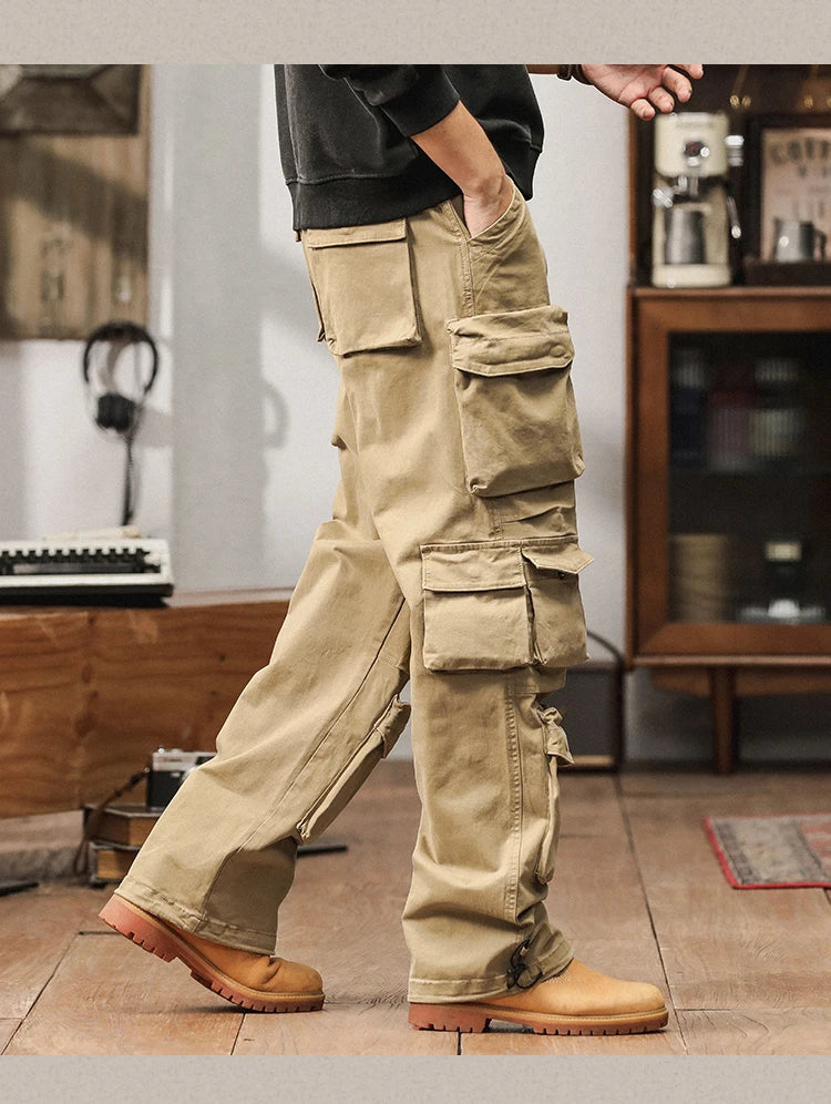 Versatile Men's Cargo Jogger Pants for Outdoor Adventures