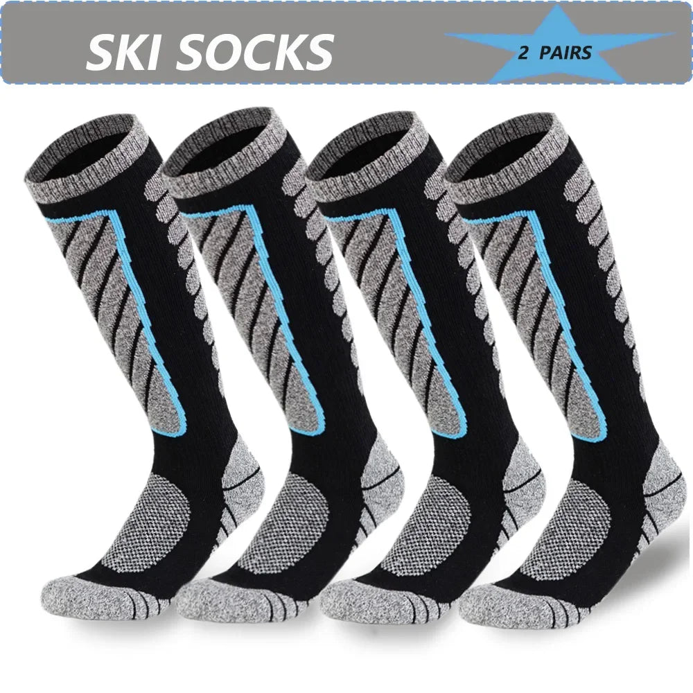 Unisex Compression Knee High Ski Socks | Essential Outdoor Gear