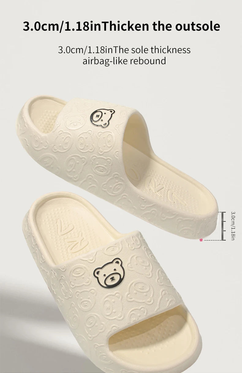 Non-Slip Women's Indoor Summer Slippers | Comfortable Bathroom Sandals