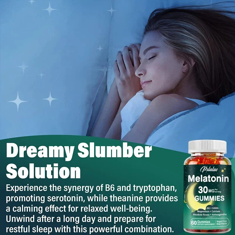 Melatonin Gummies for Sleep Health | Relieve Stress & Improve Quality