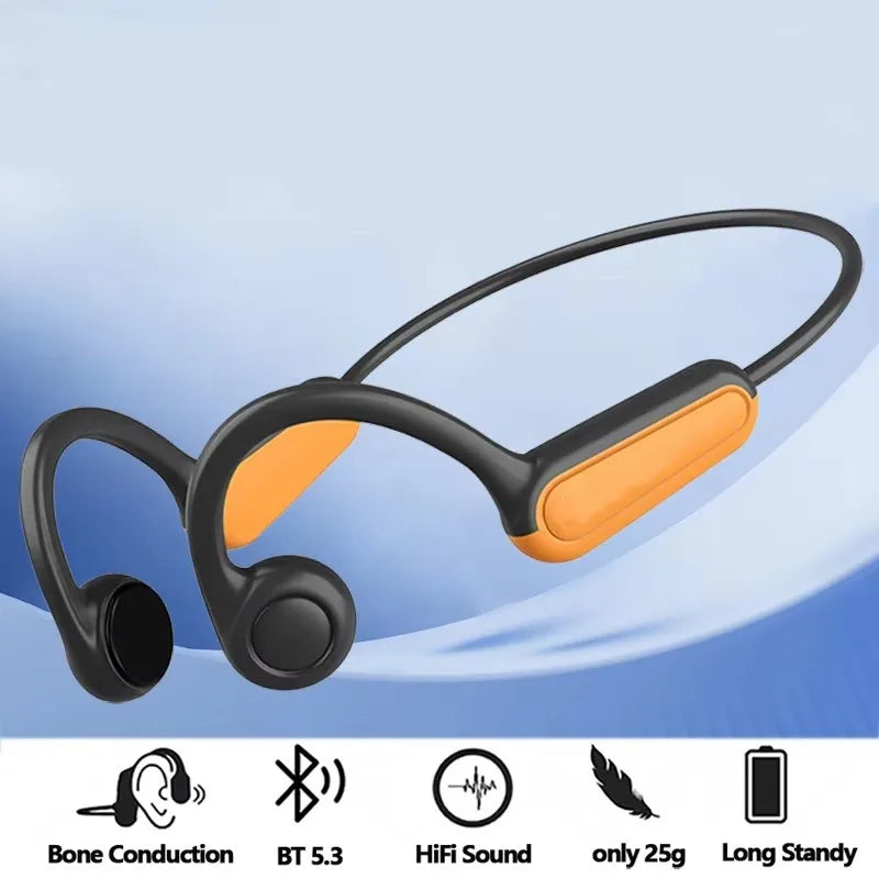 Wireless Bone Conduction Sport Headphones | Hands-Free & Comfort