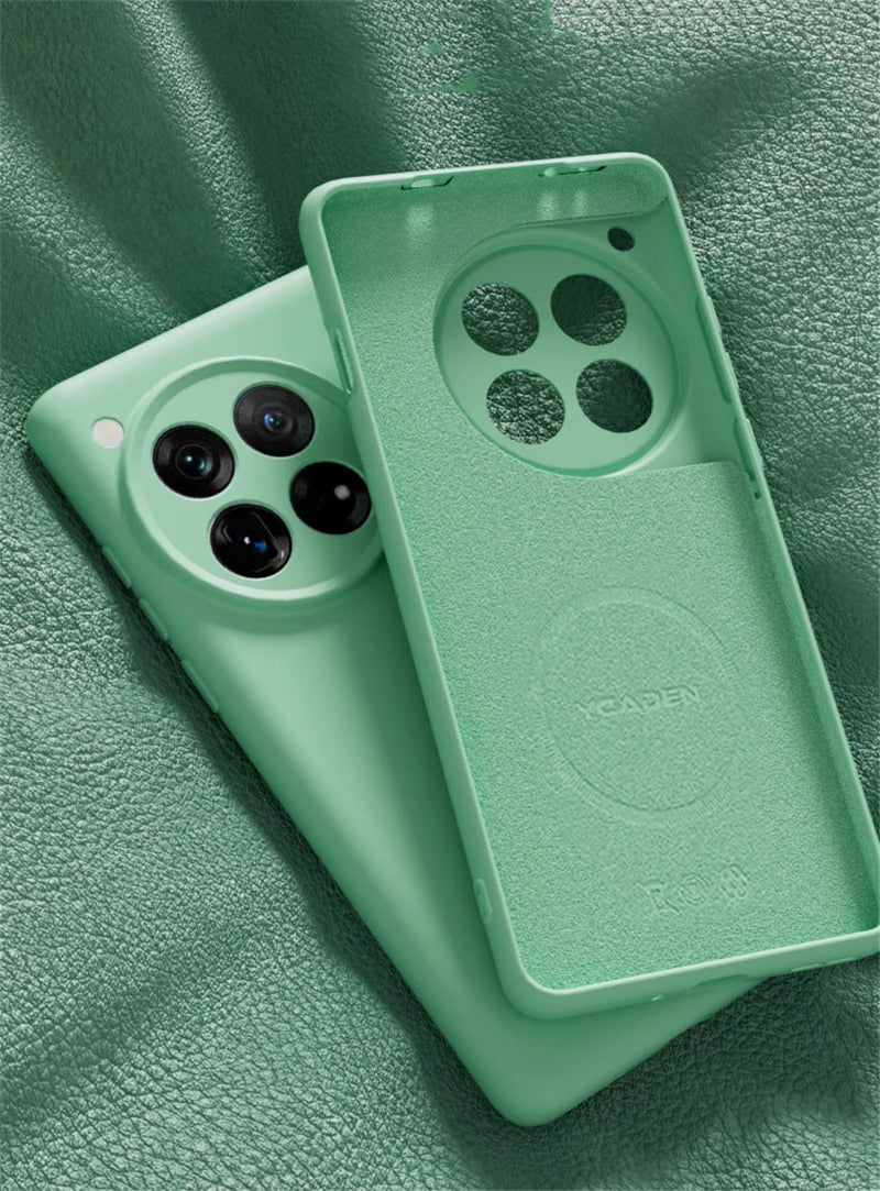Luxury Shockproof Liquid Silicone Case for OnePlus Devices