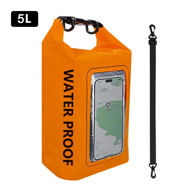 Outdoor Waterproof Dry Bag Backpack for Kayaking & Rafting