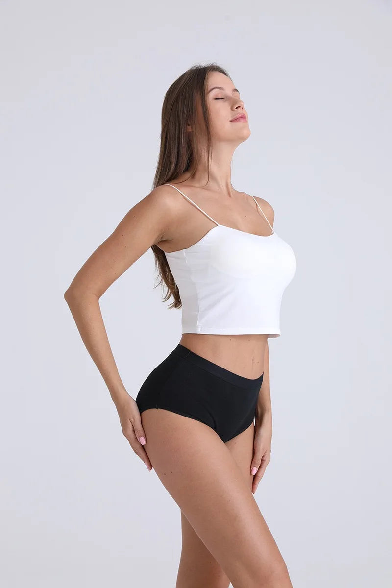 Plus Size High Waist Cotton Briefs for Women | Breathable Comfort