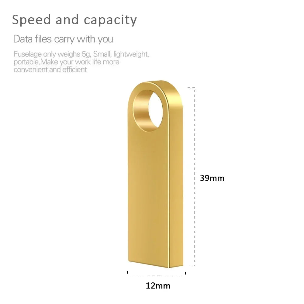 High-Speed USB 3.0 Flash Drive - 8GB to 64GB Portable Storage