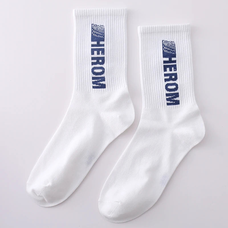 Trendy Unisex Cartoon Cotton Crew Socks | Comfort Meets Style