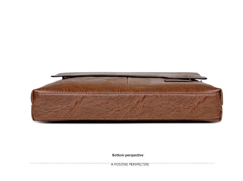 Stylish PU Leather Business Shoulder Bag | Ideal for Professionals