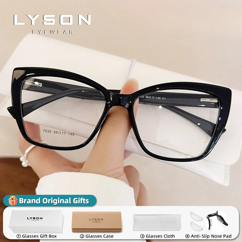 Stylish Cat Eye Blue Light Blocking Reading Glasses for Women