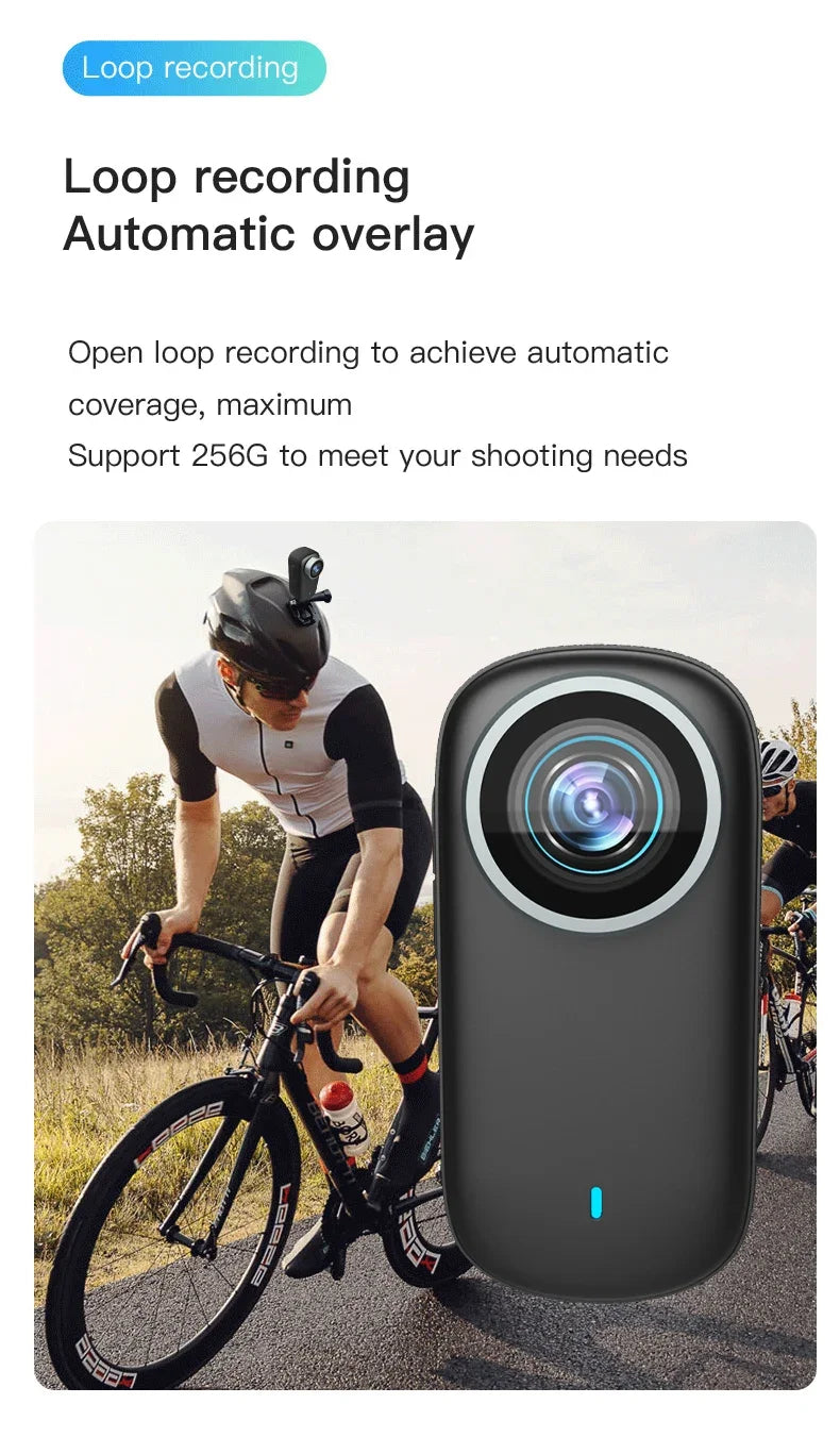 4K WiFi Waterproof Sports Camera | Outdoor Magnetic Action Cam