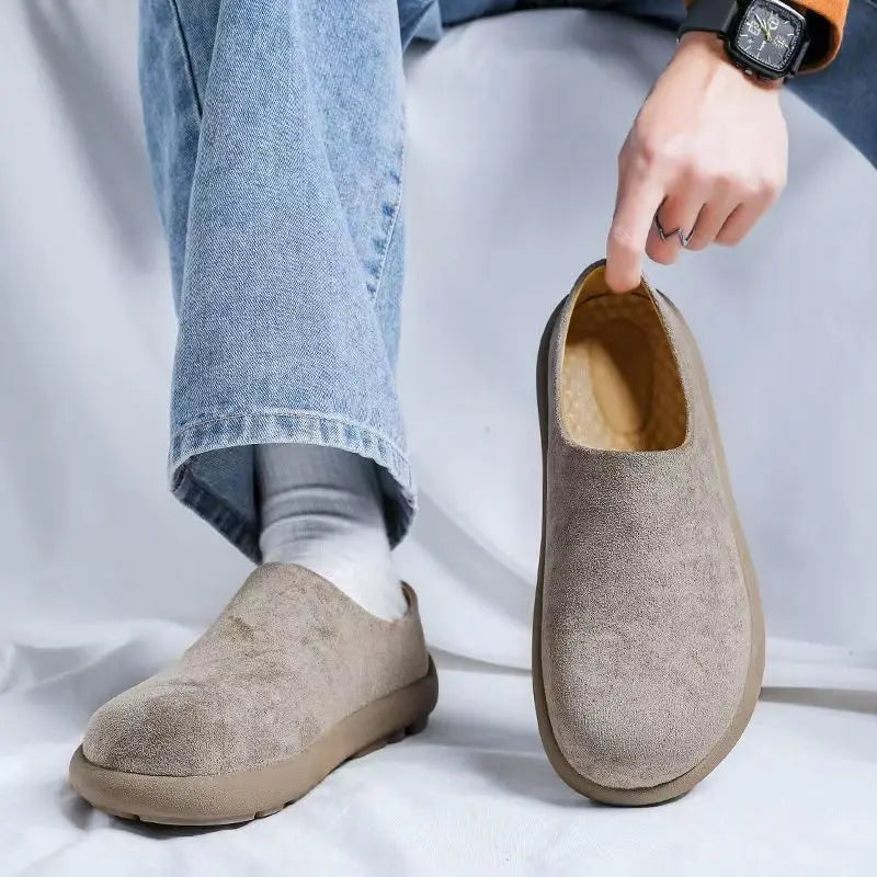 Comfortable Men's Birkfoot Slippers | Breathable Casual Footwear