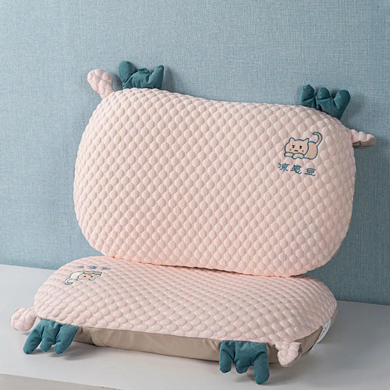 Cute Cartoon Cat Belly Pillow | Summer Ice Cooling Cushion