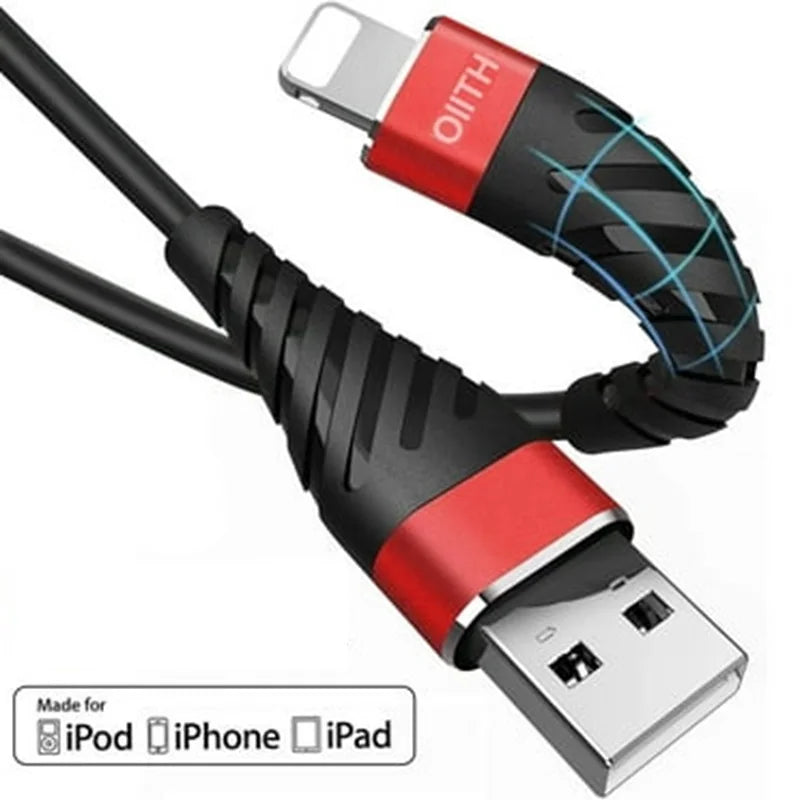Fast Charging USB Cable | 3A for iPhone and iPad | 2m Length