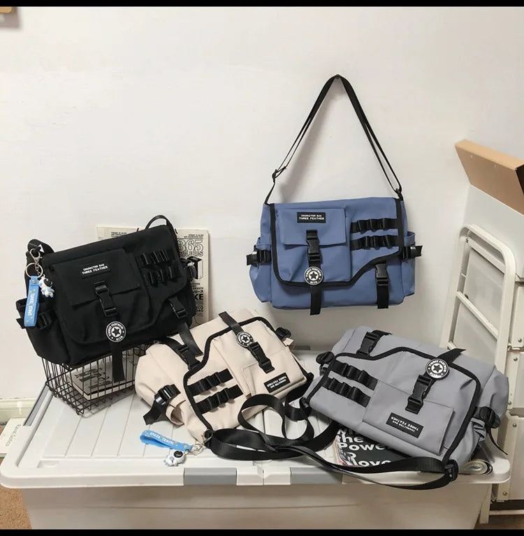Versatile Canvas Crossbody Bags for Men & Women | Fashionable & Spacious
