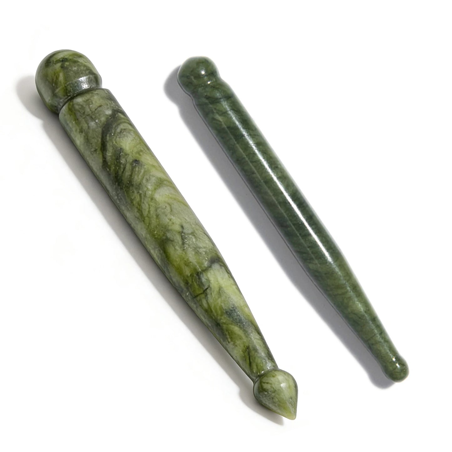 Natural Jade Gua Sha Acupuncture Pen for Deep Tissue Massage