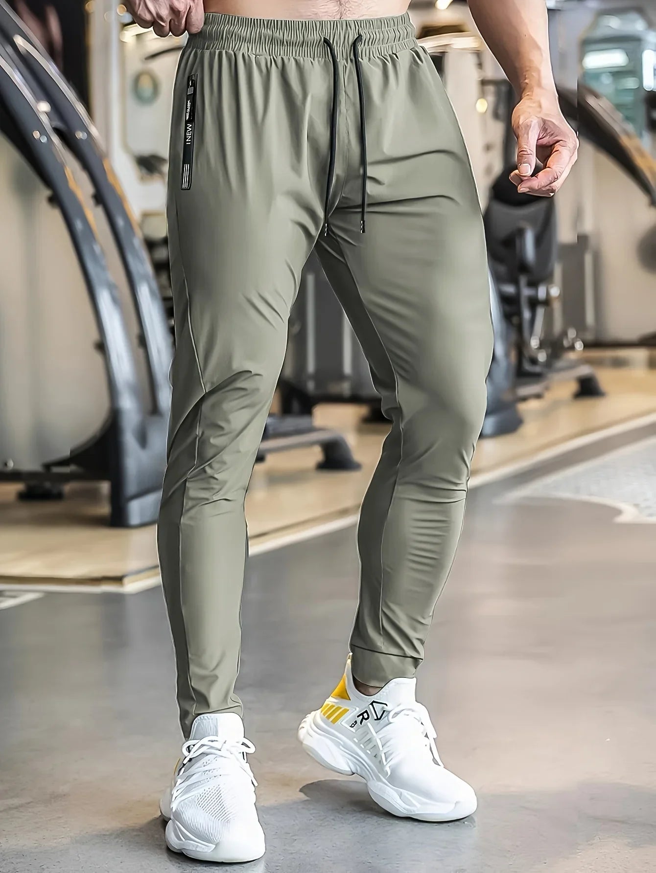 Men's Lightweight Summer Jogging Pants | Breathable Fast-Drying Fitness Wear