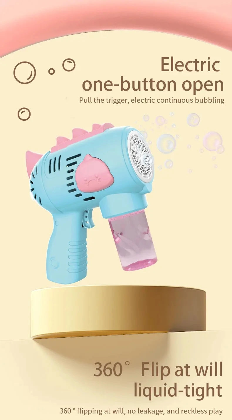 Automatic Soap Bubble Gun for Kids | Ultimate Summer Fun Toy