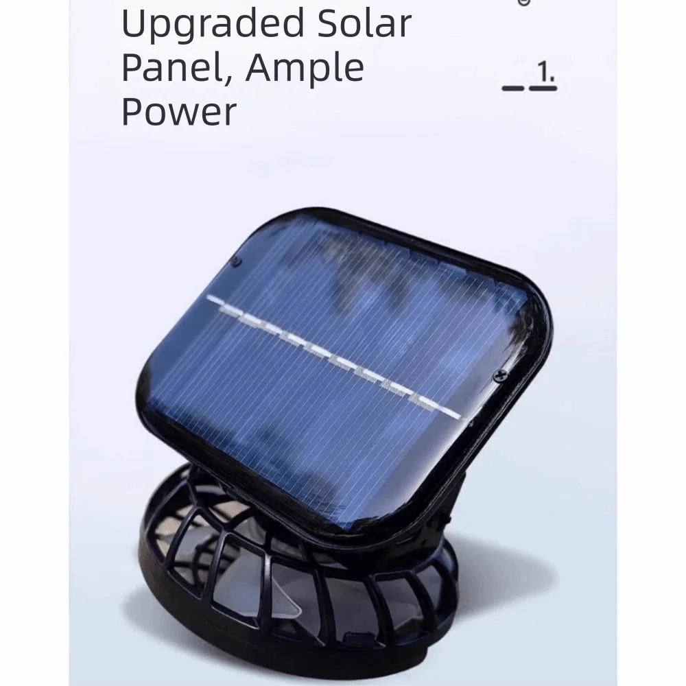 3 Fans Solar Fan Hat | Breathable UV Protection Wide Brim Cap