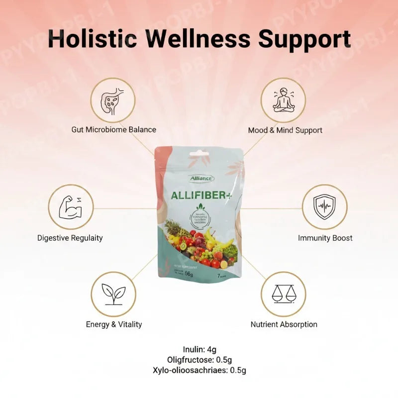 Prebiotic Fiber Powder Supplement for Gut Health | 7 Sachets