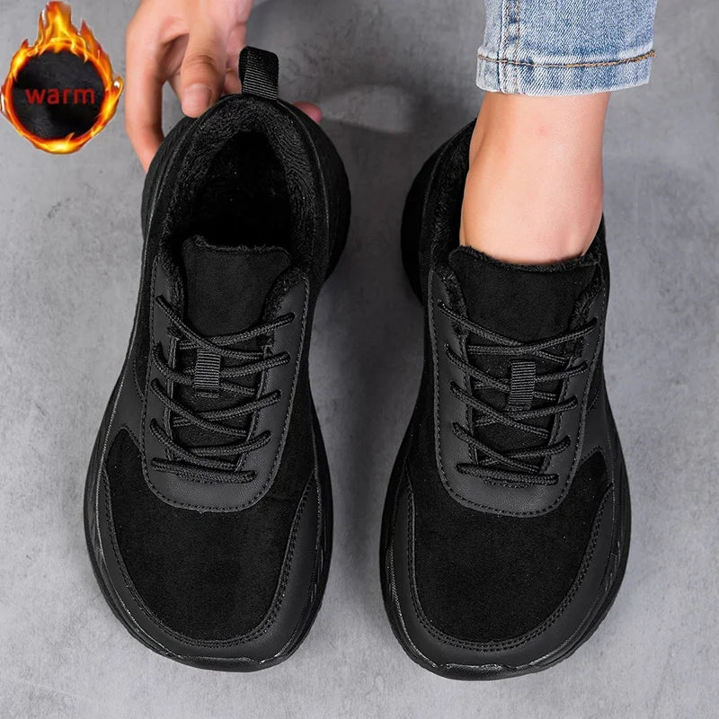 Winter Barefoot Men's Sneakers | Comfortable Non-Slip Casual Shoes
